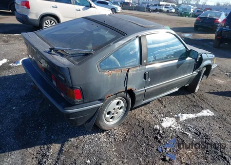 1987 Honda Civic 1500 Crx Si from USA, damaged, VIN JHMEC134XHS048430
